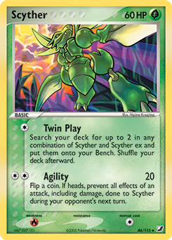 Scyther card art