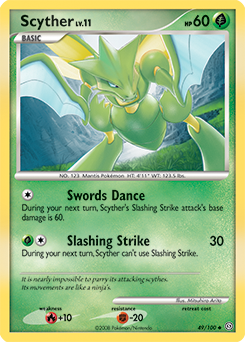 Scyther card art