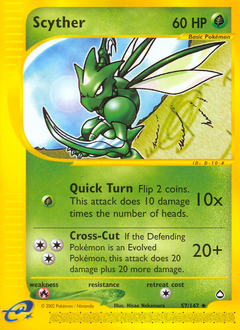 Scyther card art