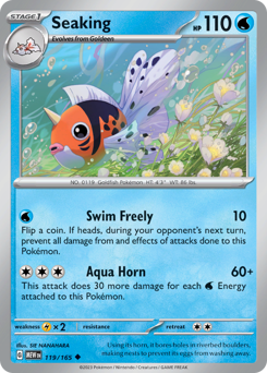 Seaking card art