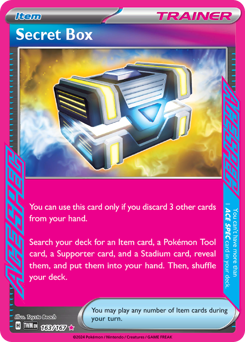 Secret Box card art