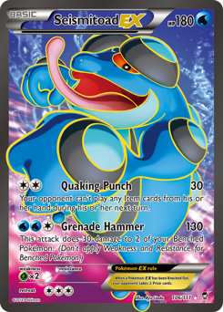 Seismitoad-EX card art