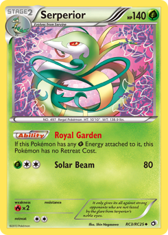 Serperior card art