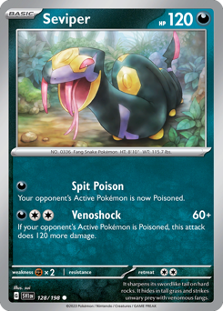 Seviper card art