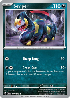 Seviper card art