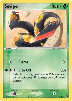 Seviper card art