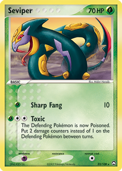 Seviper card art