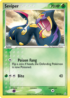 Seviper card art