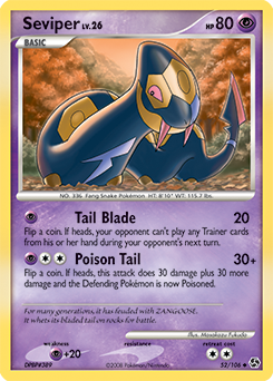 Seviper card art