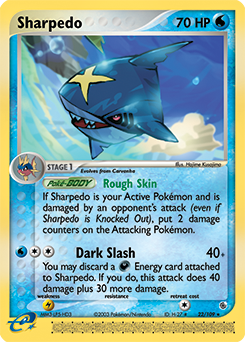 Sharpedo card art