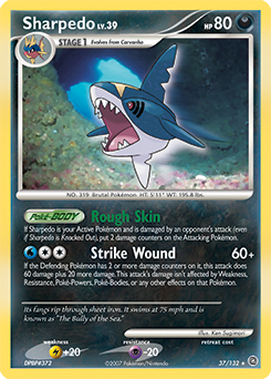 Sharpedo card art