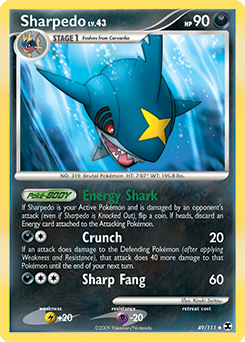 Sharpedo card art
