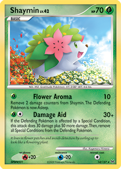 Shaymin card art