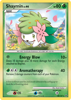 Shaymin card art