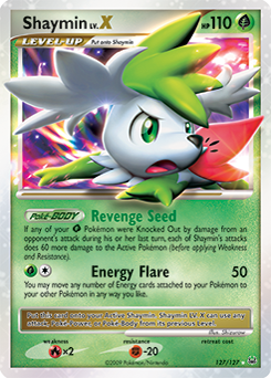 Shaymin LV.X card art
