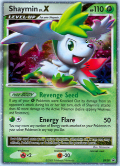Shaymin LV.X card art