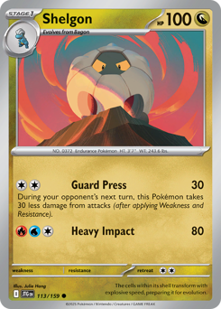 Shelgon card art