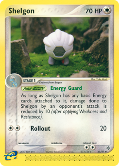 Shelgon card art