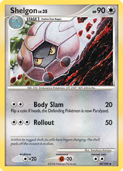 Shelgon card art