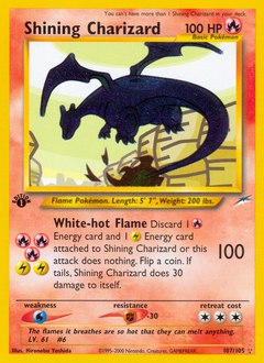 Shining Charizard card art