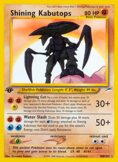 Shining Kabutops card art