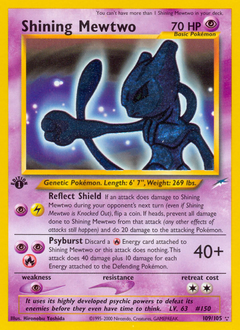 Shining Mewtwo card art