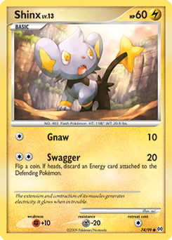 Shinx card art