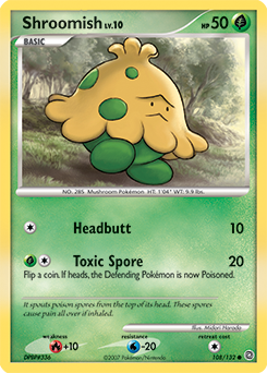 Shroomish card art