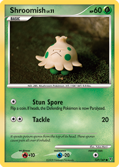 Shroomish card art