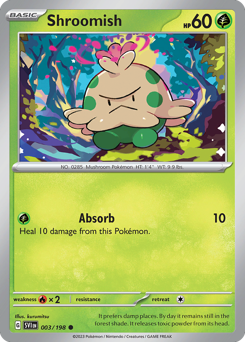 Shroomish card art