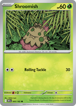 Shroomish card art