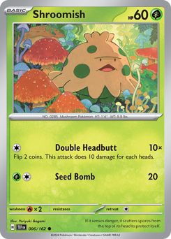 Shroomish card art