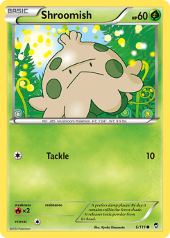 Shroomish card art