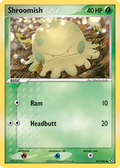 Shroomish card art