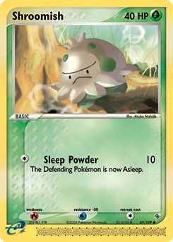 Shroomish card art