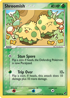 Shroomish card art