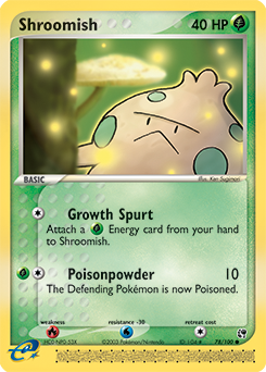 Shroomish card art