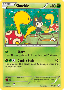 Shuckle card art