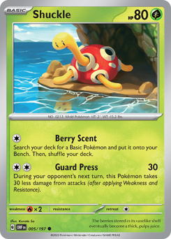 Shuckle card art