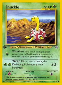 Shuckle card art