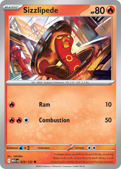 Sizzlipede card art