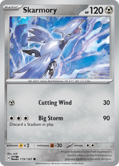 Skarmory card art
