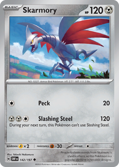 Skarmory card art