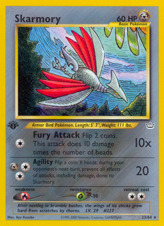 Skarmory card art