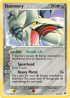Skarmory card art