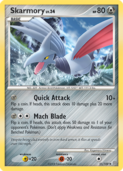 Skarmory card art