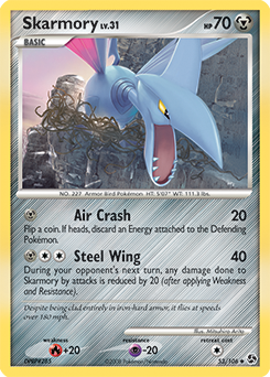 Skarmory card art