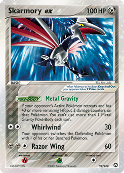 Skarmory ex card art