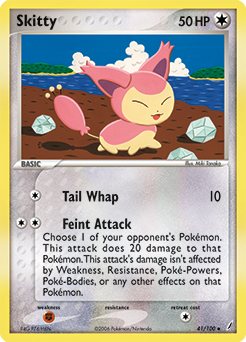 Skitty card art