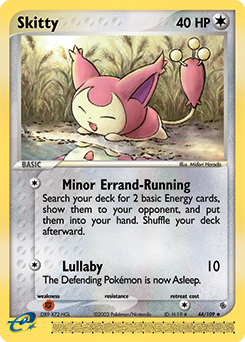 Skitty card art
